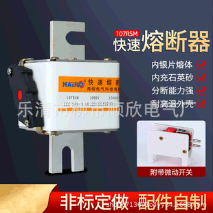 107RSM 1500A快速熔断器 Z型平板连接式 小型半导体保护器件 1000V