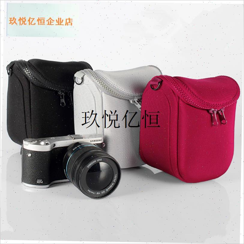 EOSM3M5M6M10p0M200M6II微单相机包15-45mm单肩便携包保护套,