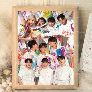 SEVENTEEN周边相框团体大合照卧室应援桌面摆台摆件朋友闺蜜礼物