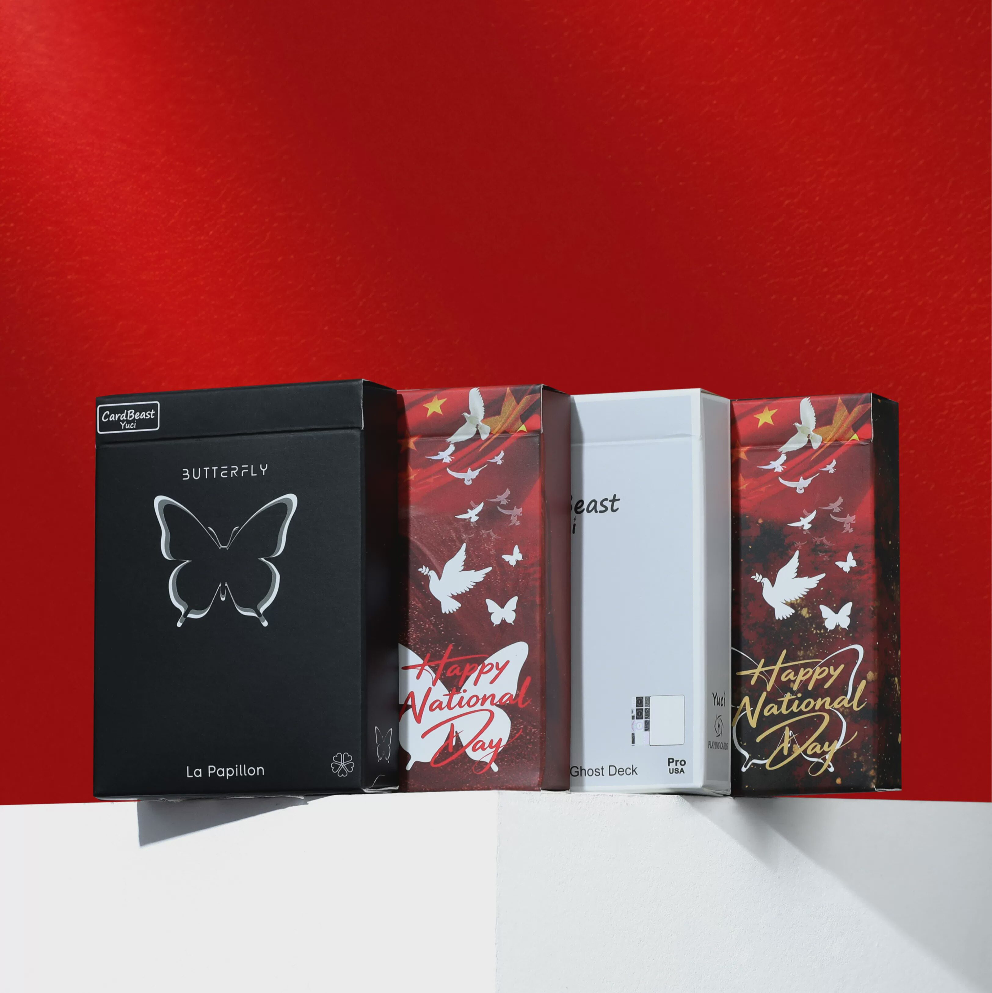 蝴蝶Ghost Deck纸牌怪兽CARDBEAST瑜慈花切扑克牌魔术练习牌收藏
