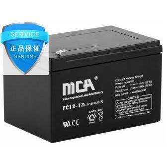 MCA锐牌蓄电池FC1212中商国通电池12V12AH/20HR免维护铅酸电瓶