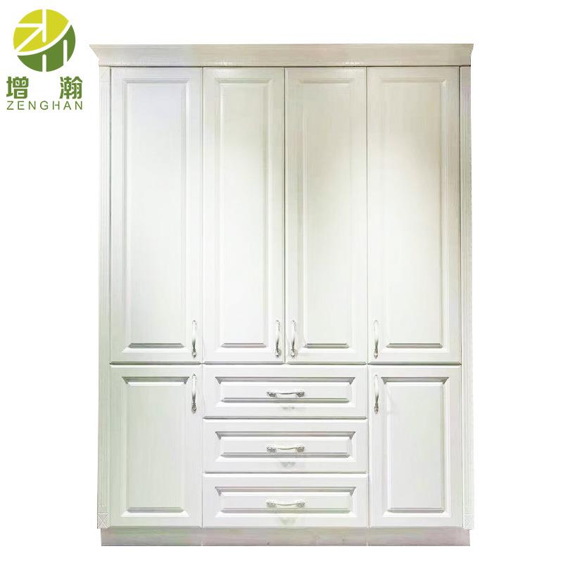 衣帽间定-制小户型开放式整体家居衣柜定-制卧室储物柜实木柜