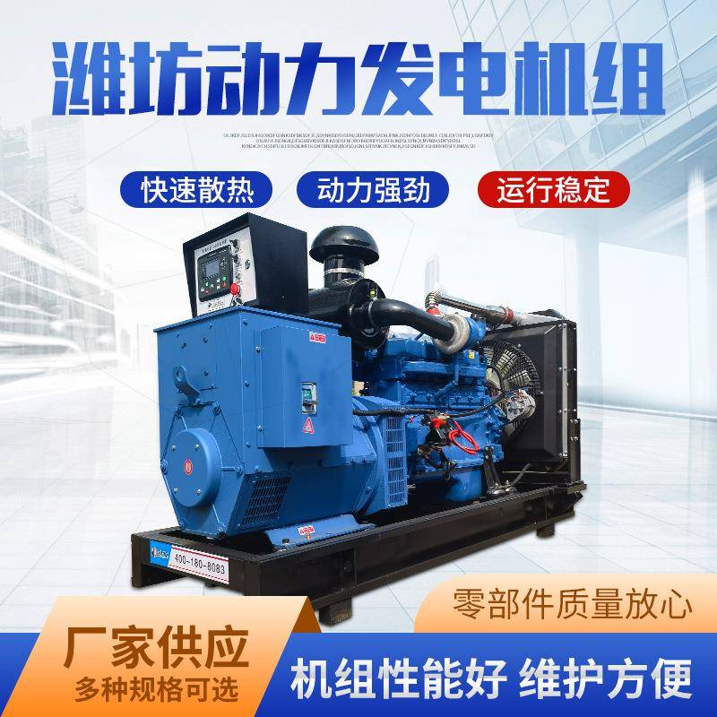潍坊动力船用100kw柴油发电机组工地矿场养殖100千瓦柴油发电机组