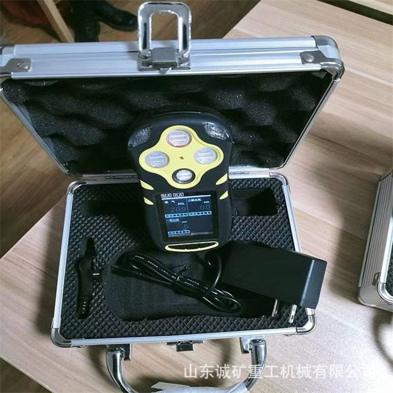 蜂鸣报警CD4多参数气体测定器高清界面显示CD4多参数气体测定器