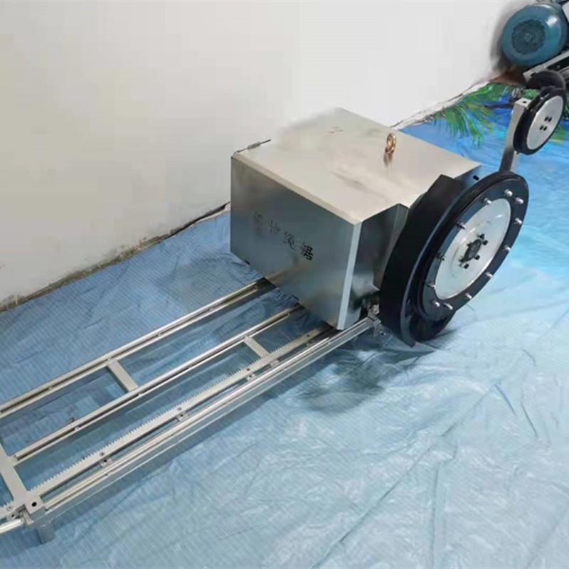 大理石花岗岩等厚重混凝土切割机金刚石串珠绳锯机无粉尘