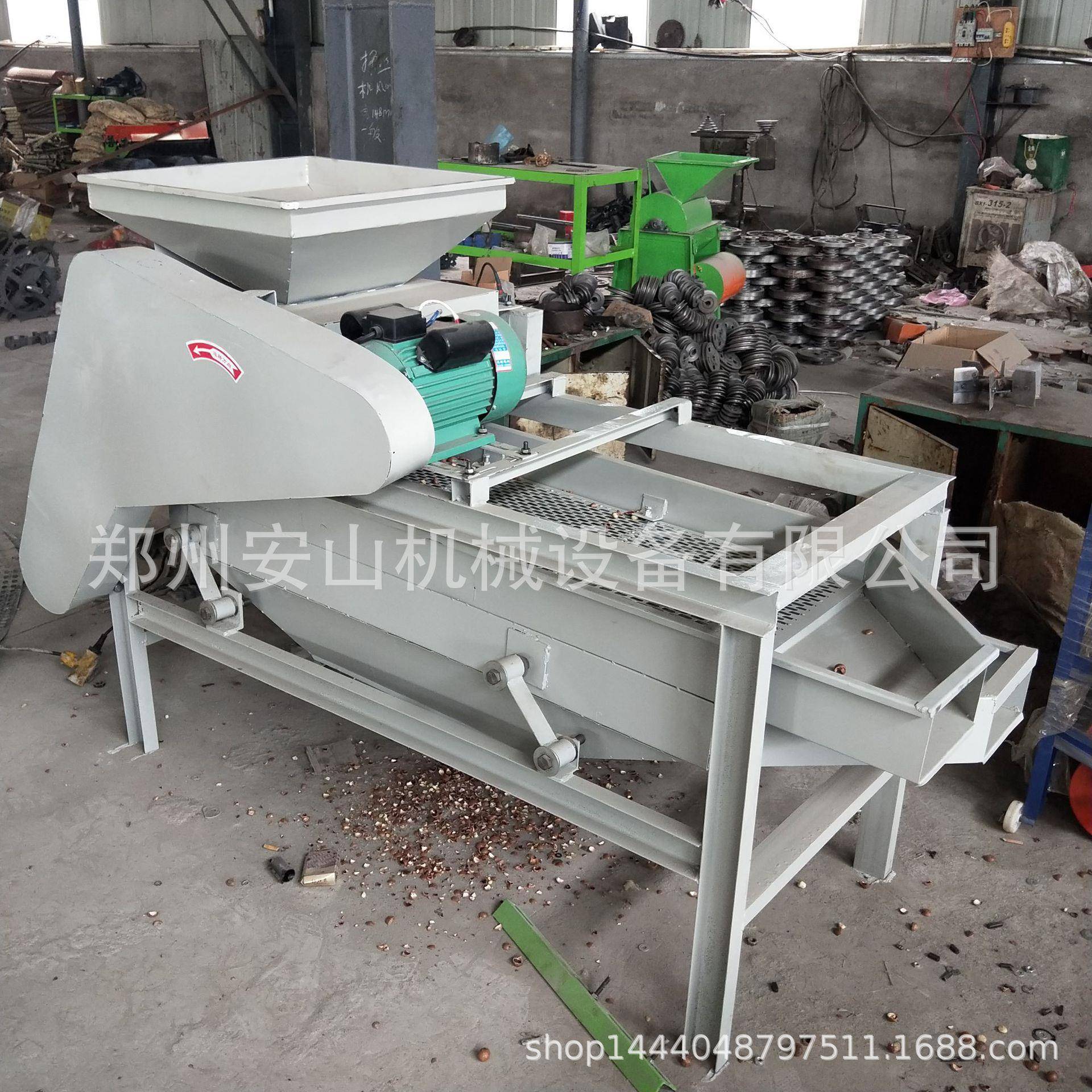 供应樱桃核去壳机夏威夷果剥壳机杏核破壳机