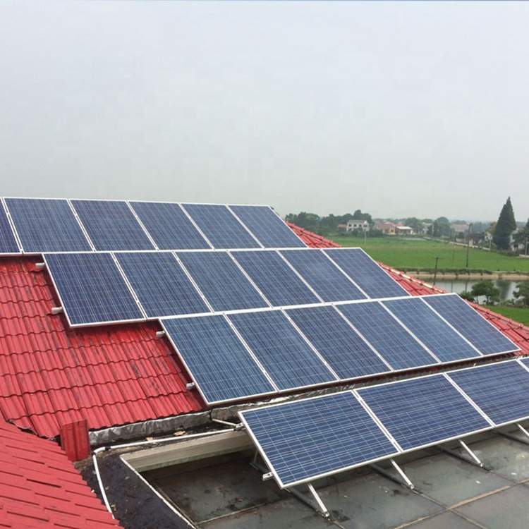 太阳能支架 铝合金陶瓷瓦光伏支架系统 瓦屋顶挂钩光伏支架