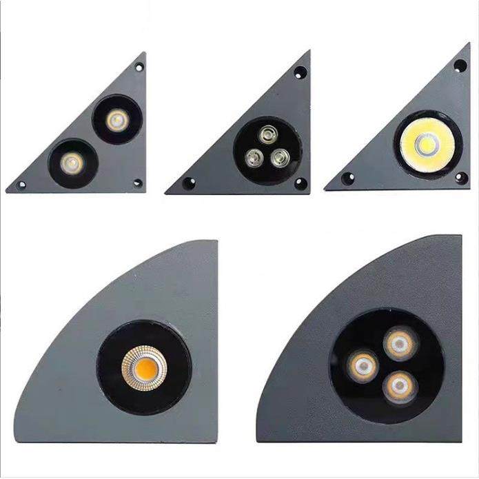 三角形 LED墙角灯1W3W庭院台阶专用步道别墅高档地脚灯厂家直销