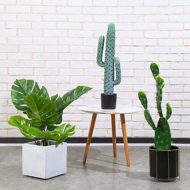 仿真树龟背竹绿植装饰植物造景大型盆栽室内客厅落地家居摆件假树