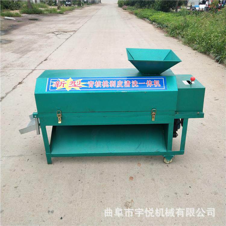 青核桃去皮机 水洗核桃剥壳机 鲜核桃扒皮机