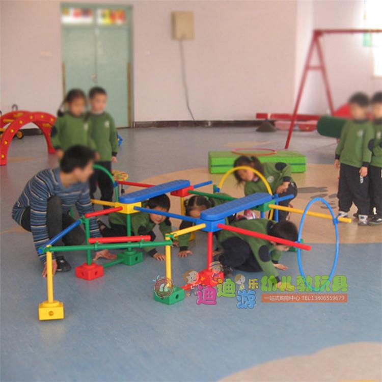 感统器材新太阳万象组合114件升级收纳袋钻洞跨栏钻圈爬圈独木桥