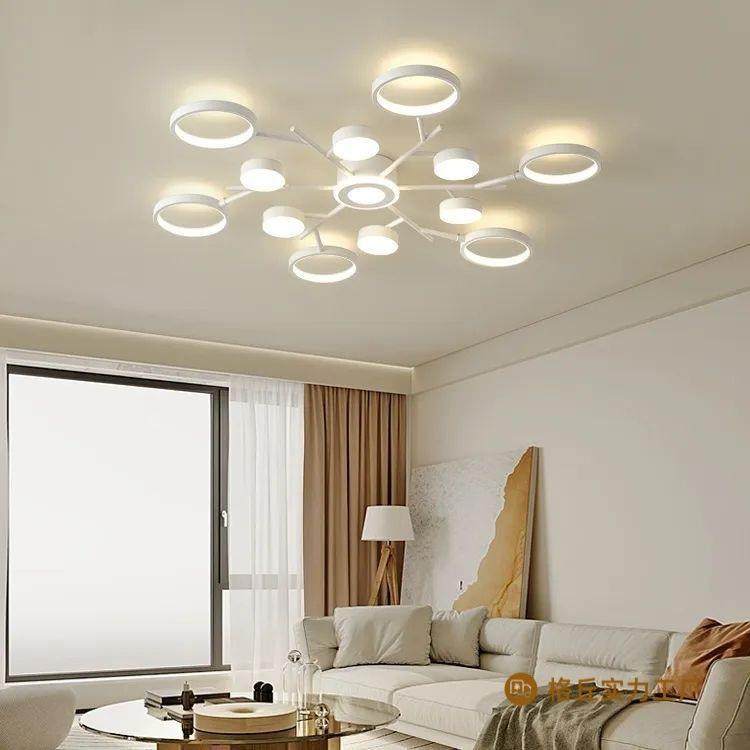 客厅灯主灯中山灯具套餐网红新款家用大厅灯卧室奶油风吸顶灯,鲜花速递/花卉仿真/绿植园艺,割草机/草坪机,淘宝优惠券,粉丝福利购,淘宝优惠卷