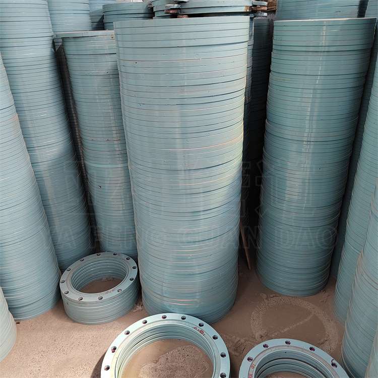 耐高压挠性橡胶软接头防拉脱橡胶柔性连接排水系统用法兰喷塑开槽