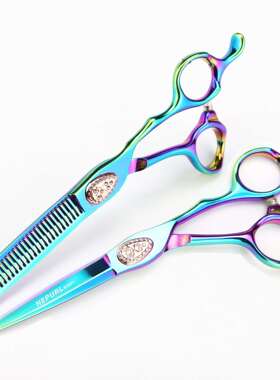 FBS-02绿色 奈普森美发剪直剪牙剪打薄剪发廊专用外贸爆款