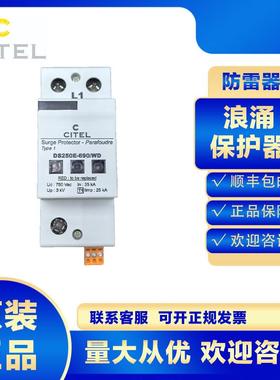 citel浪涌保护器DS250E-690/WD防雷器避雷电涌4p低压三相一级SPD