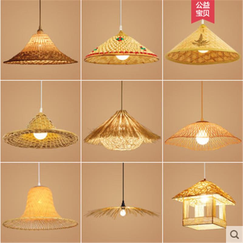 安福县创意藤艺东南亚风格民宿吊灯新中式客栈走廊过道榻榻米灯