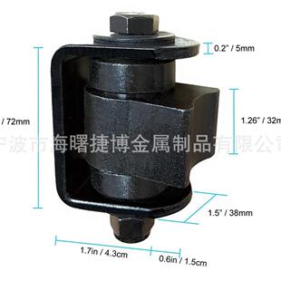 重型工业门铰链热卖焊接滚子轴承铰链门铰链