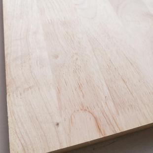 厂家产销橡胶木指接板40mm桌面板台面板UV板实木桌面板材定制