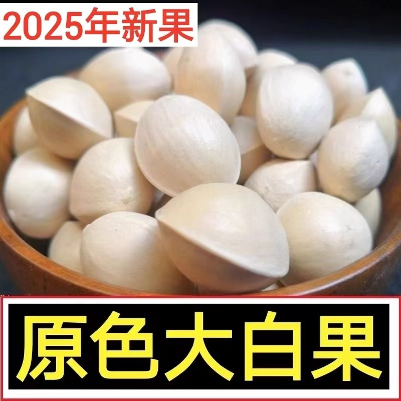 2025年新鲜大白果圆形银杏果带壳桂林海洋乡老树生百果白果仁饱满,零食/坚果/特产,白果/银杏果,淘宝优惠券,粉丝福利购,淘宝优惠卷