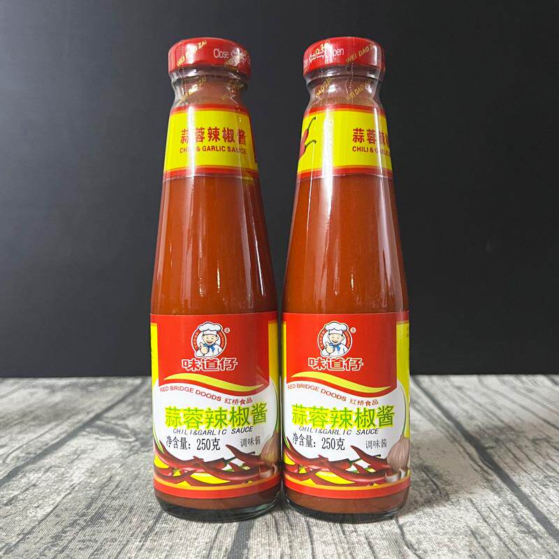 粤西湛江餐饮档专用安铺辣椒酱 蒜蓉酱 肠粉牛杂辣椒酱