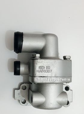 云内动力YN4100  4102柴油发动机HA03307节温器总成 原厂配件