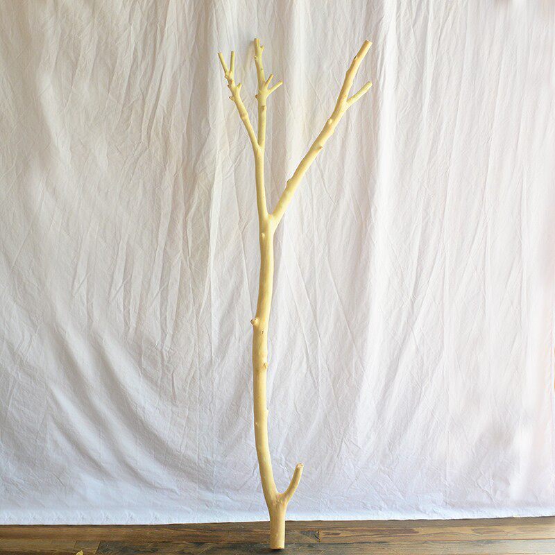 干树枝实木去皮枯树干枝原木造型树杈简约客厅橱窗隔断装饰树包邮