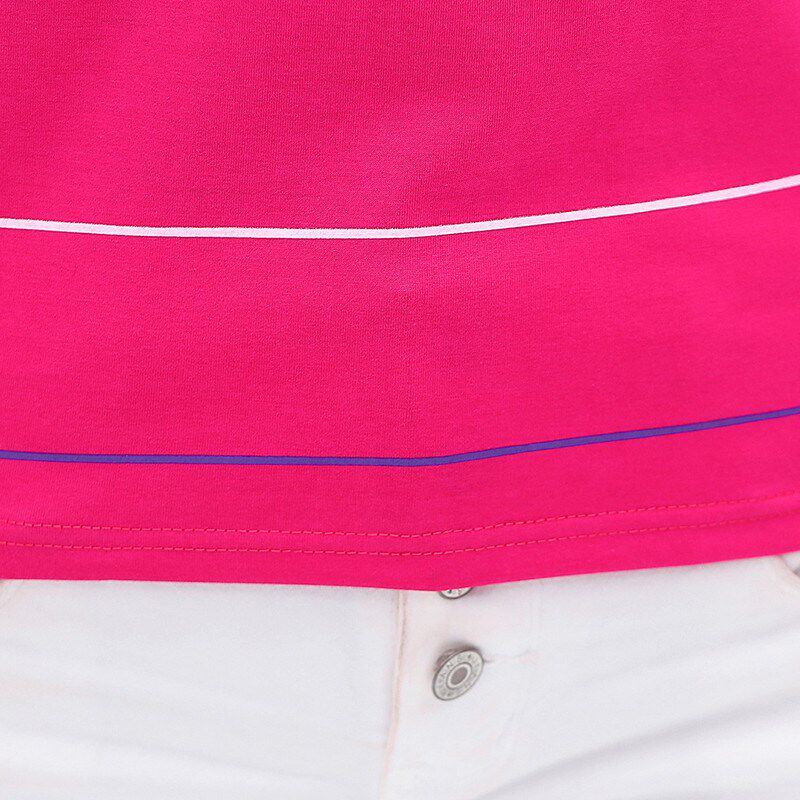 中老年加肥加大码全棉长袖T恤女妈妈装春季有带领子纯棉小衫上衣