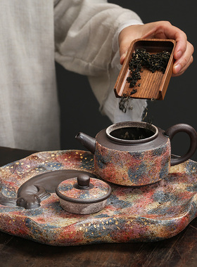 林培福岩矿老岩泥纯手工陶瓷功夫茶具主人杯白茶黑茶普洱泡茶壶