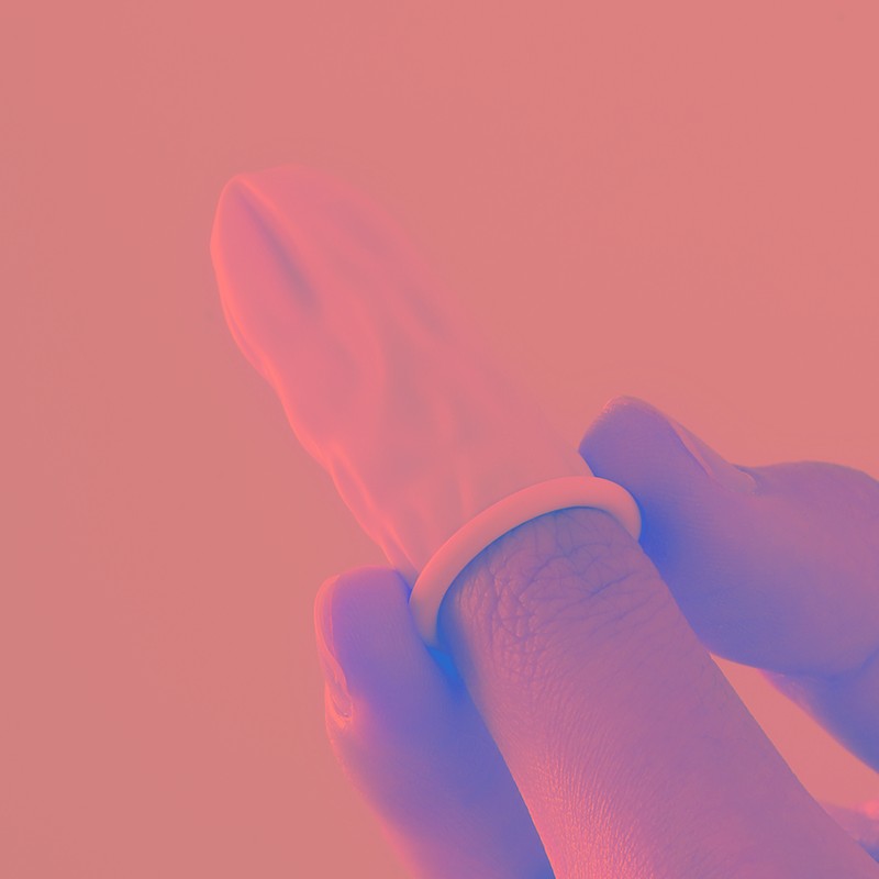 橡胶加厚防滑指套耐磨防汗可触屏灵活操作一次性手指保护套100枚