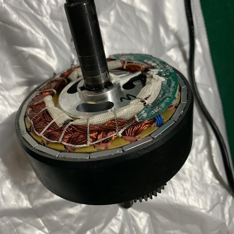 折叠代驾电动车有刷无刷有无齿轮电机修复维修换线换离合器轴承