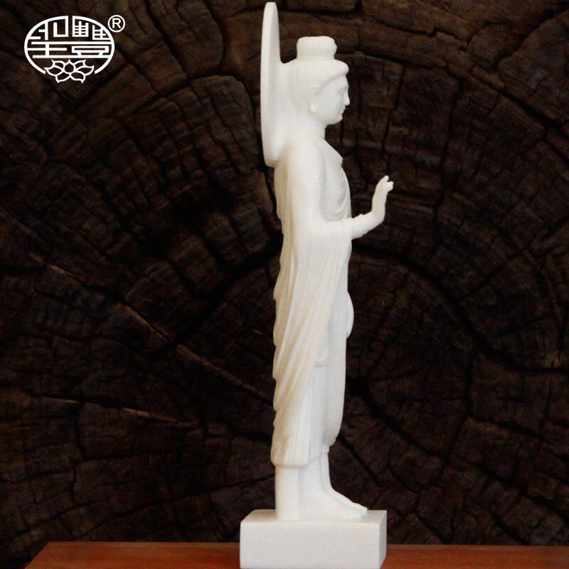 圣丰造像犍陀罗风格艺术玉石造像收藏客厅书房办公室摆件礼品定制