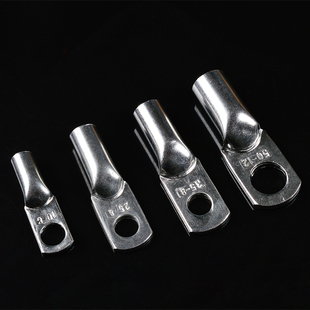 50平方接线端子 JG镀锡铜鼻子铜接头船用线耳电缆压线鼻10