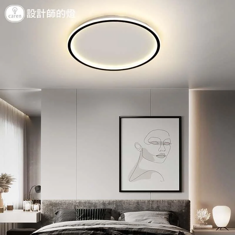 设计师的灯现代卧室灯简约北欧家用灯具客厅轻奢书房主卧室吸新品