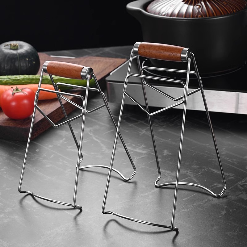 304不锈钢提盘器厨房防烫手防滑夹盘子家用夹盘器提蒸菜蒸锅夹子