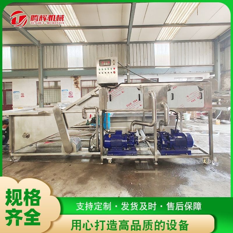 小黄姜去泥沙设备 全自动大姜清洗机 连续P式胡萝卜清洗机设备