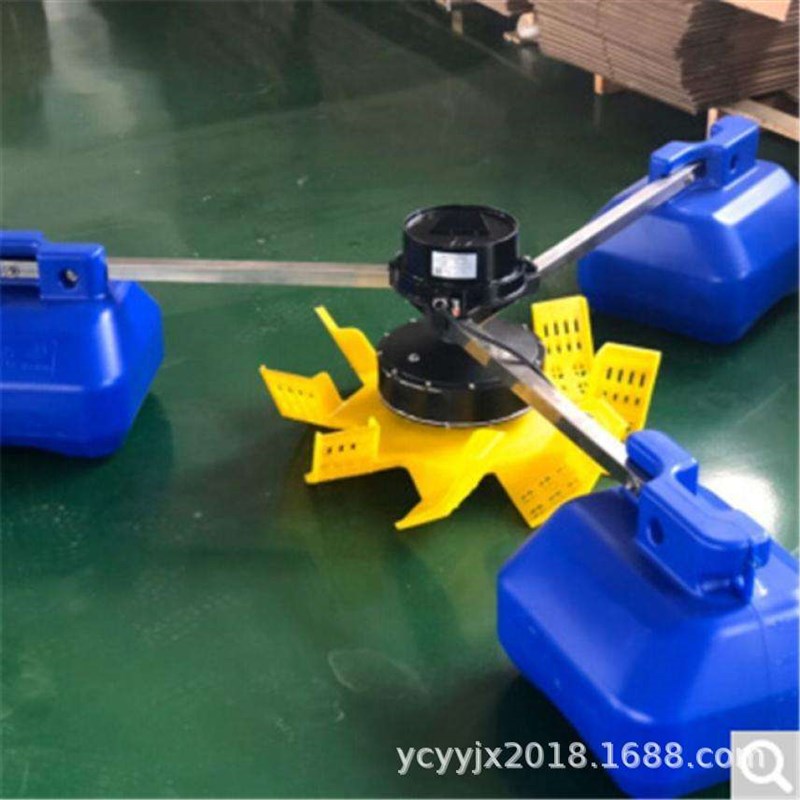 养鱼三相a1500瓦铜线增氧泵 鱼塘池塘单相充氧机