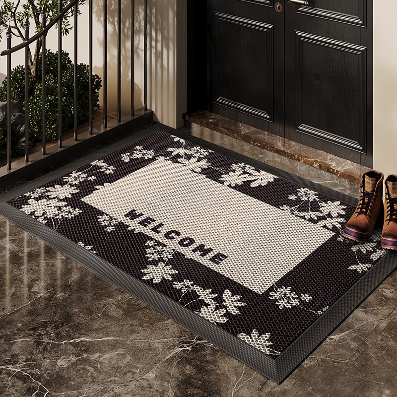 入户门地垫高端大门口进门除尘防滑脚垫家用玄关高弹耐脏免洗门垫