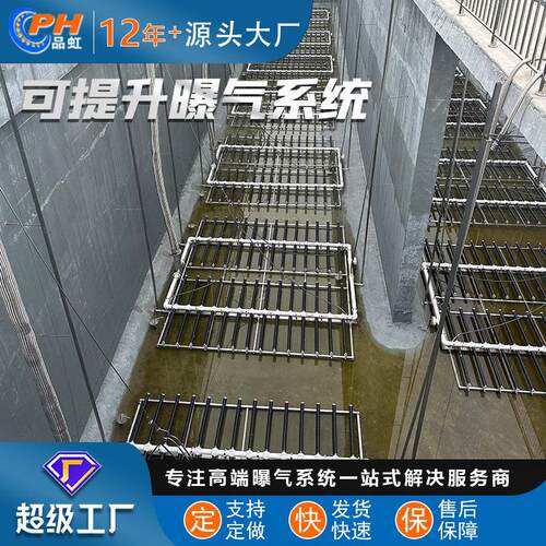 可提升管式曝气器微孔曝气管污水处理多规格可定制耐腐蚀曝气管