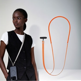 FITERME适用华为huaweipura80proXnova手机壳斜跨挂绳苹果同款挂脖挂带可背小众防丢绳手腕绳挂带配件男女生