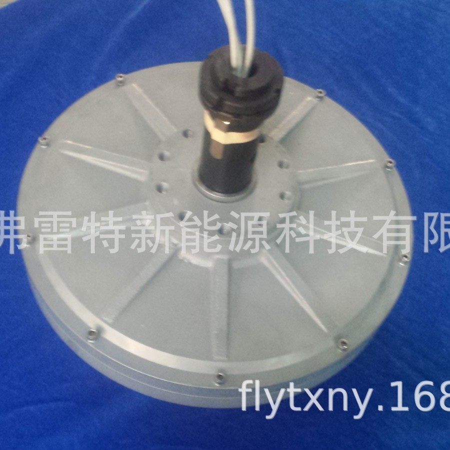 盘式磁悬浮发电机 2KW 350转 无铁芯电机