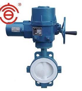 电动衬氟蝶阀 D供79F46电动衬氟蝶阀 应D971F4/6电动衬氟1蝶阀