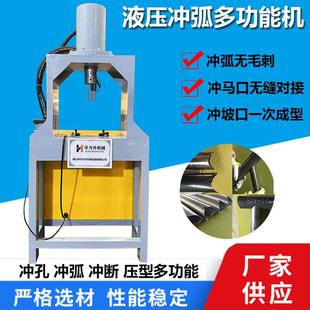 弧铁管快HLS 钢管冲坡口机冲马鞍 R125速圆管冲弧机压液冲坡口备