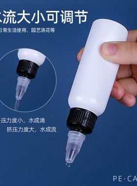 现0 5010 0 ml白色p货e啫喱盖塑料乳液分装水尖嘴BIG颜料