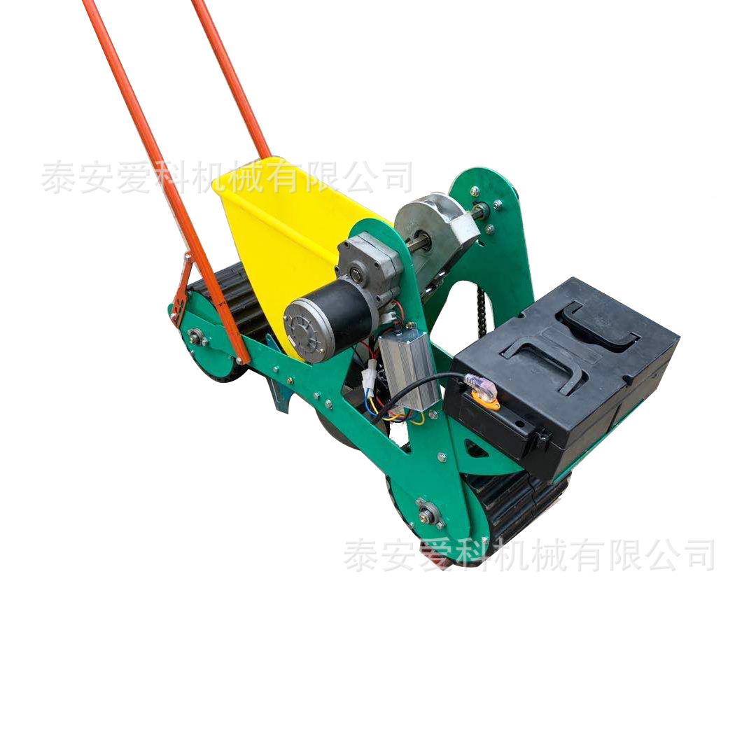 手推大蒜大量出口木箱包装手推行/双/3行手推大蒜播机种行单行距