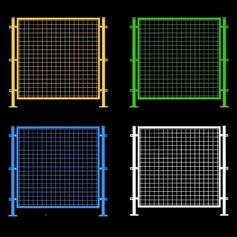 仓库车隔离网片移厂动防间护CWT栏网工镀围栏金属双锌开门隔断铁