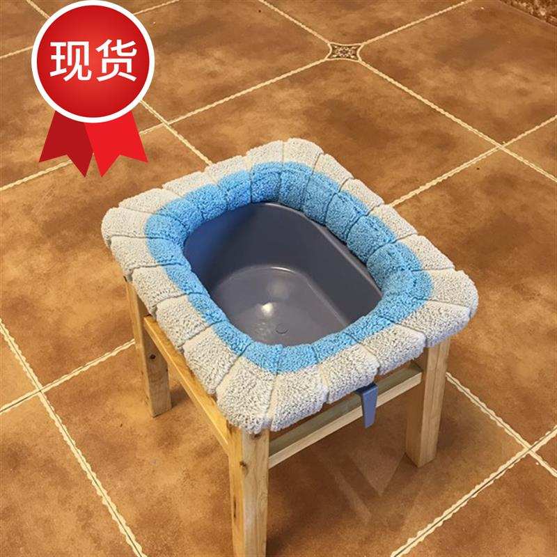 实木老人残疾成人坐便椅孕妇上厕e所H坐便器加固可移动马桶家用防