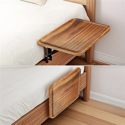 可折叠床头柜替代神器悬空置物架子床边放东西手机架代替物品桌板