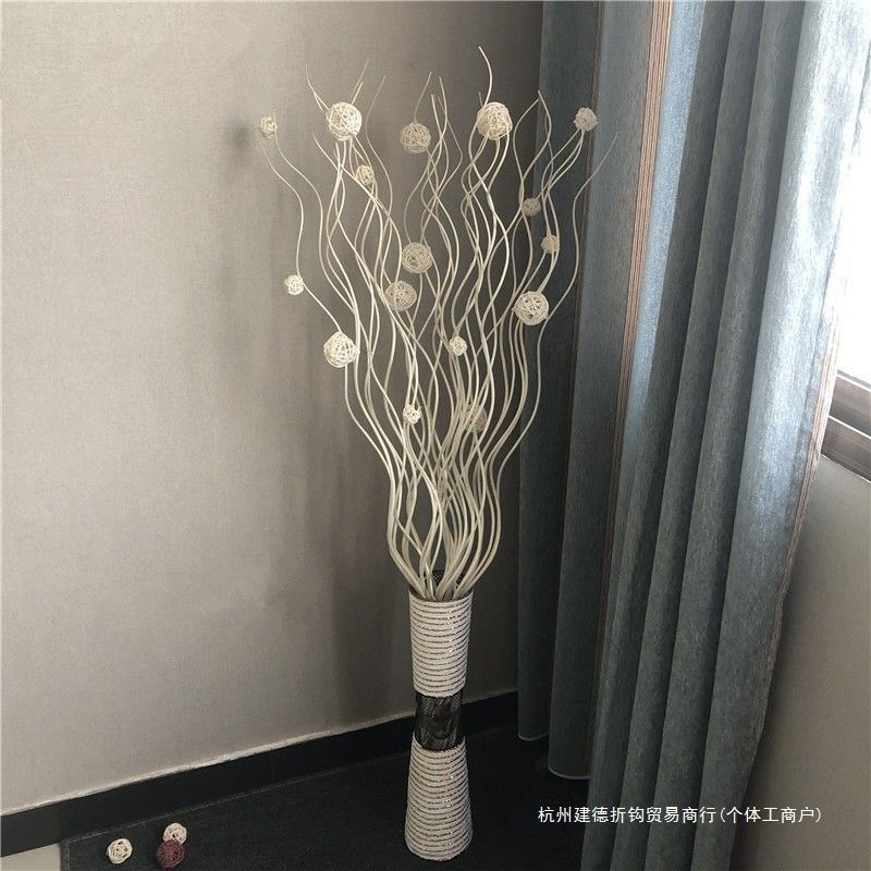 新款花瓶落地客厅大号高插花干花现代简约陶瓷装饰电视柜摆件创意