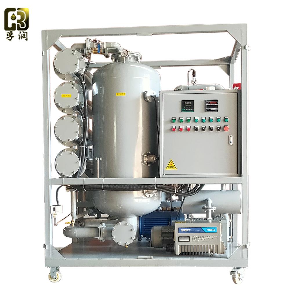 ZLA安装检修真空抽气注油去乙炔变压器油双级真空滤油机