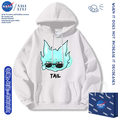 NASA崩坏星穹铁道联名卫衣男二次元霍霍周边衣服春秋款连帽外套潮